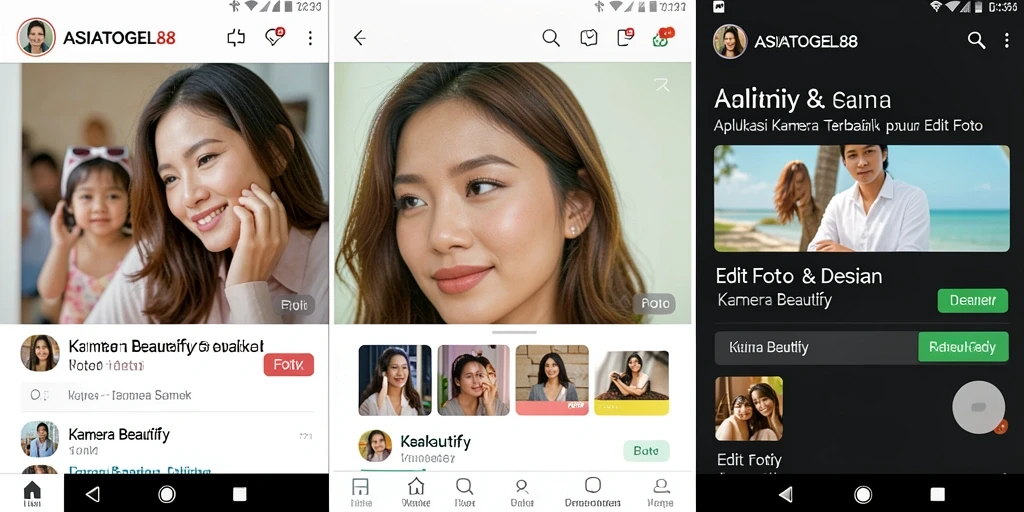 Tampilan antarmuka ASIATOGEL88 yang modern dan intuitif.