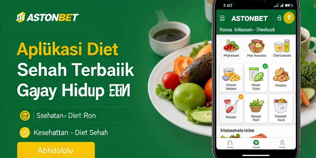 Tampilan antarmuka ASTONBET yang user-friendly untuk diet sehat.