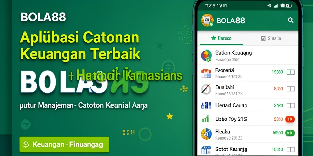 Tampilan antarmuka BOLA88 yang modern dan mudah digunakan untuk Catatan Keuangan.