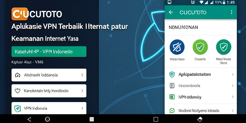Tampilan antarmuka aplikasi CUCUTOTO yang sederhana dan intuitif.