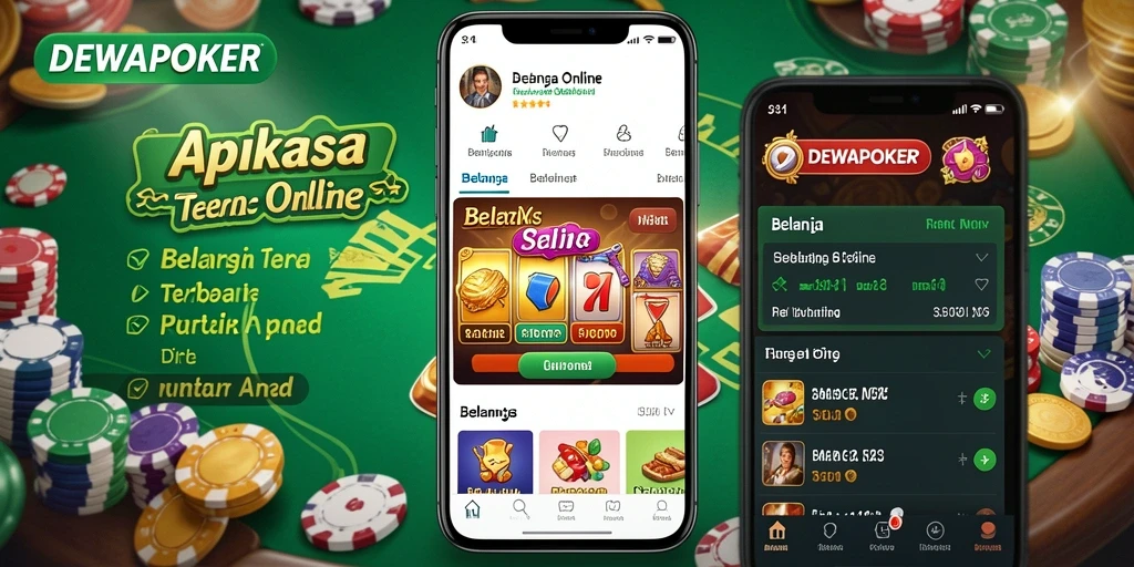 Tampilan antarmuka DEWAPOKER yang menarik dan mudah digunakan.